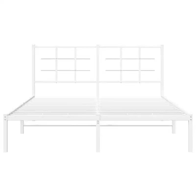 vidaXL Bed Frame Powder-coated steel Double Bed Frame