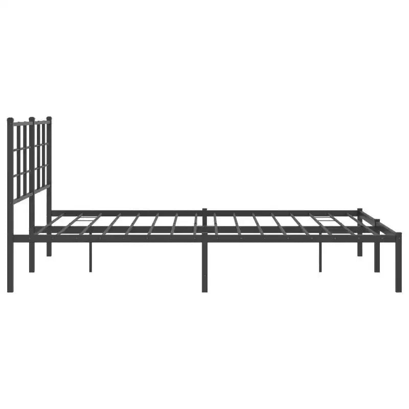 vidaXL Bed Frame Powder-coated steel Double Bed Frame