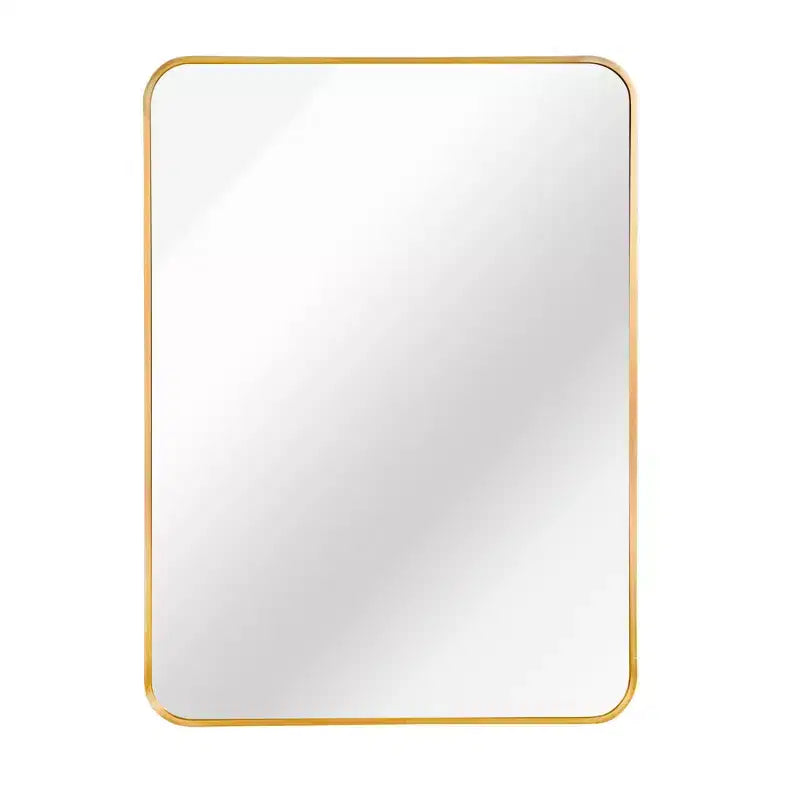 Metal Framed Rectangular Bathrrom Mirror for Wall