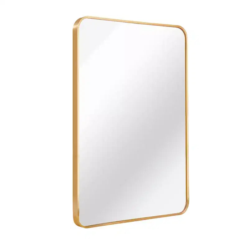Metal Framed Rectangular Bathrrom Mirror for Wall