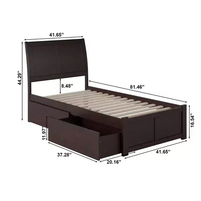 HomeStock Freestanding Headboards with Bed Frame
