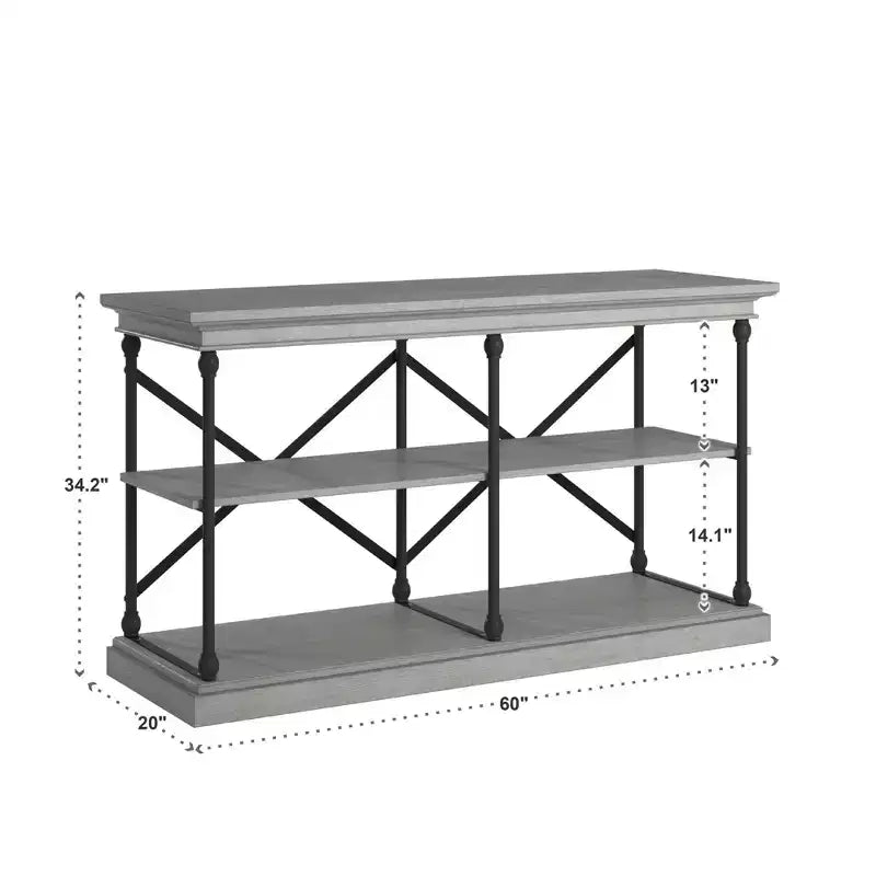 Belvidere X-Back TV Stand - iNSPIRE Q