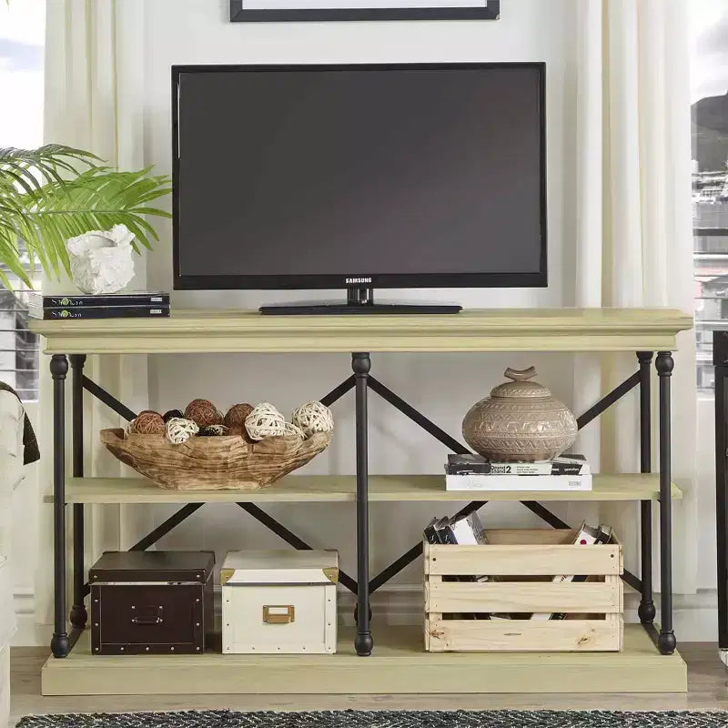 Belvidere X-Back TV Stand - iNSPIRE Q