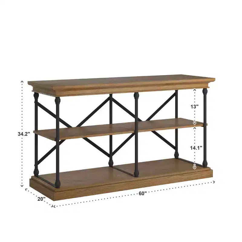Belvidere X-Back TV Stand - iNSPIRE Q