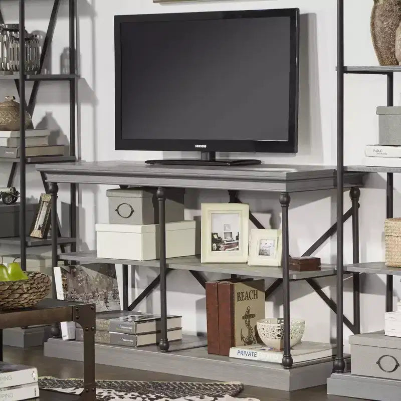 Belvidere X-Back TV Stand - iNSPIRE Q