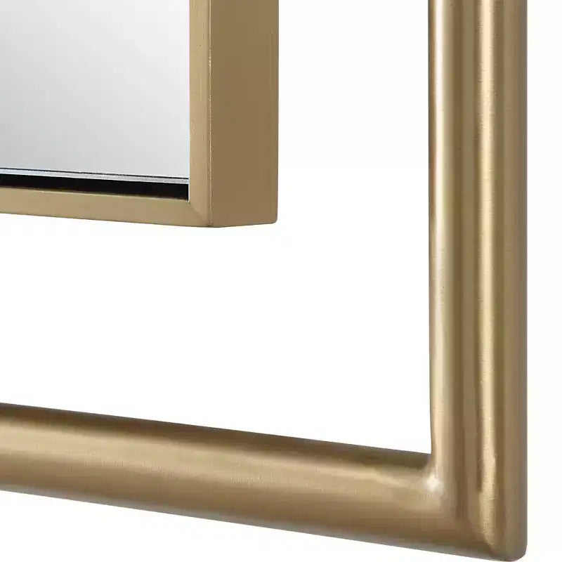 Uttermost It's All Connected Brass 30 x 40 Rectangular Wall Mirror