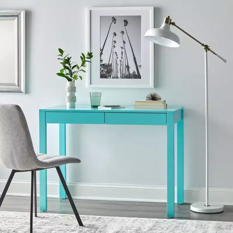 Buylateral Grant Writing Desk with 2 Drawers