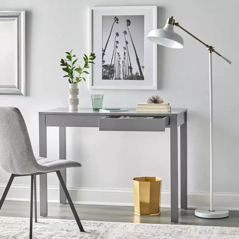Buylateral Grant Writing Desk with 2 Drawers