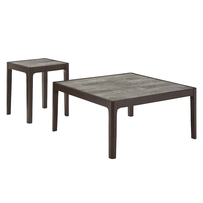 Table à plateau imitation marbre