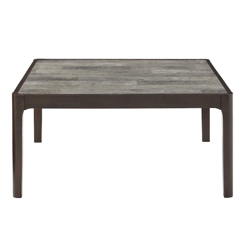Table à plateau imitation marbre