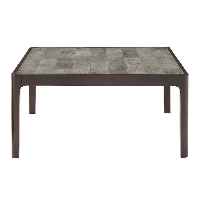 Table à plateau imitation marbre