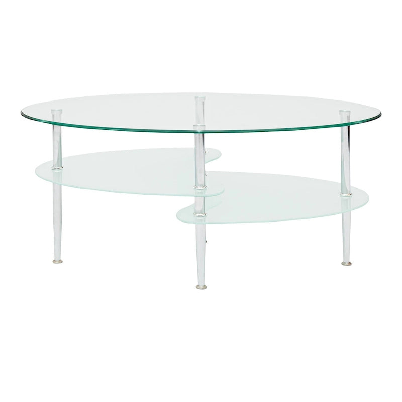 Table basse moderne en verre dépoli 38