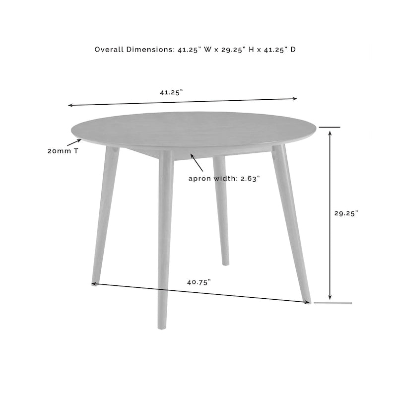 Table à manger ronde