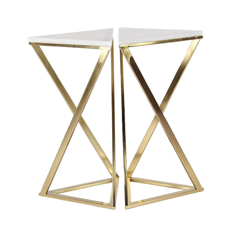 Table d'appoint en métal