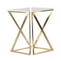 Table d'appoint en métal